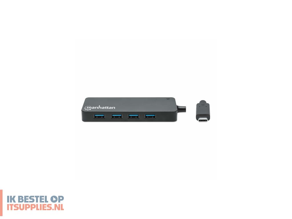 2117138-manhattan_168410_interface_hub_usb_type-c_5000_mbits_zwart