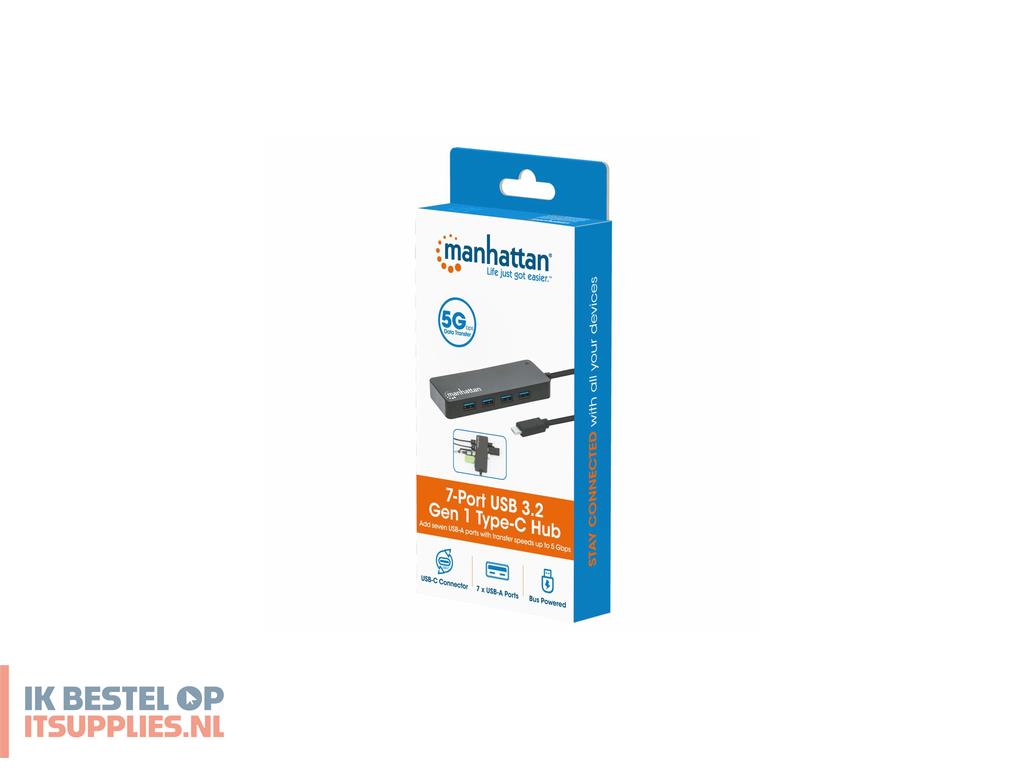 2125951-manhattan_168410_interface_hub_usb_type-c_5000_mbits_zwart