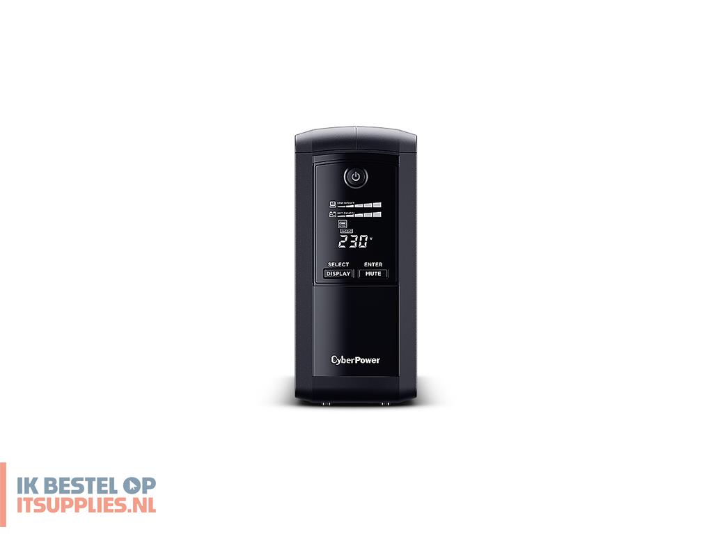 4619723-cyberpower_vp1000eilcd_ups_line-interactive_1_kva_550_w_6_ac-uitgangen
