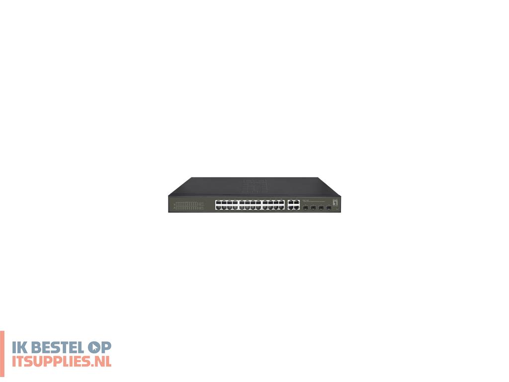 2228221-levelone_ges-2128p_netwerk-switch_managed_l2_gigabit_ethernet_101001000_power_over_ethernet_poe_zwart