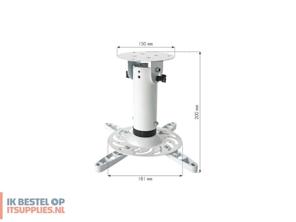 5513285-techly_ica-pm_200wh_projector_beugel_plafond_wit