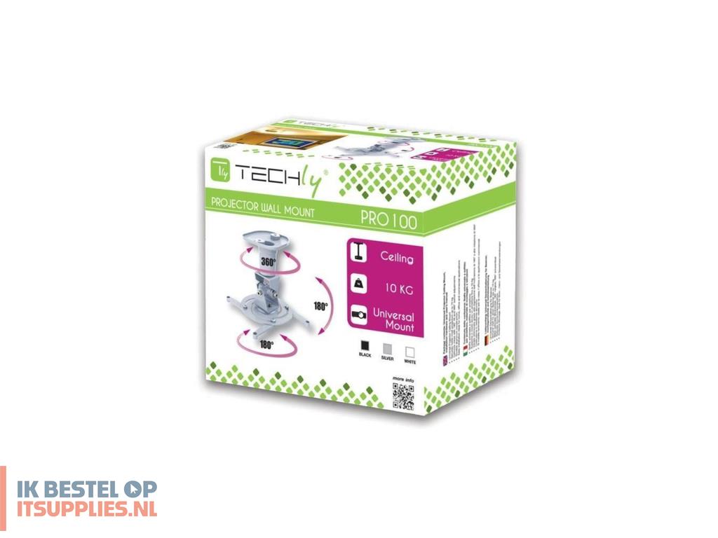 4538884-techly_ica-pm_100wh_projector_beugel_plafond_wit