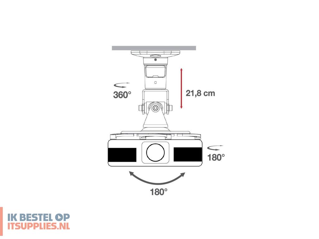 4627871-techly_ica-pm_100wh_projector_beugel_plafond_wit