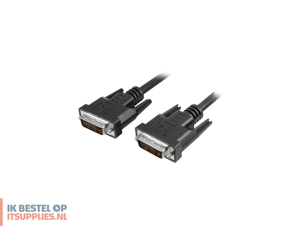 0639618-techly_18m_dvi-d_dvi_kabel_1-8_m_zwart