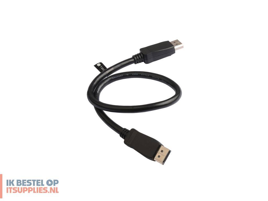 3328409-techly_icoc_dsp-a14-005_displayport_kabel_0-5_m_zwart