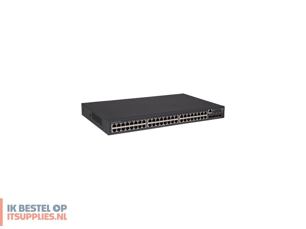 3353258-hpe_flexnetwork_5130_48g_4sfp_ei_managed_l3_gigabit_ethernet_101001000_1u_zwart