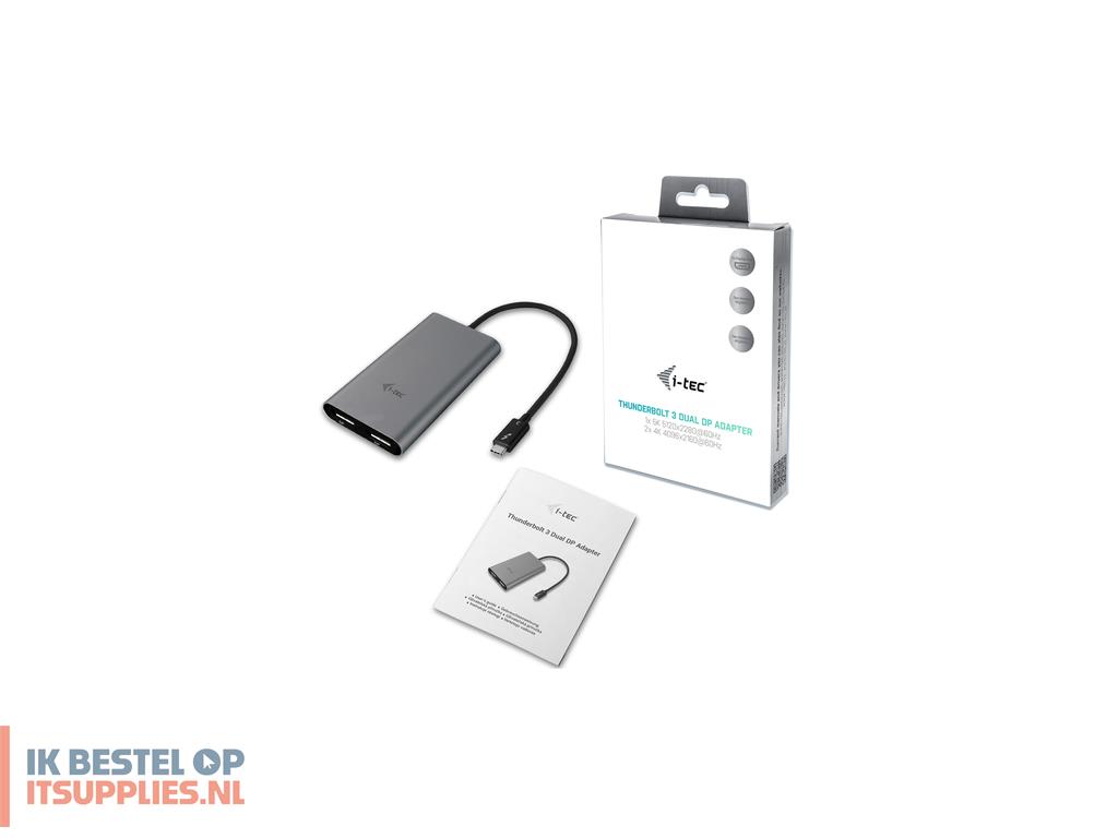 1659525-i-tec_tb3dual4kdp_usb_grafische_adapter_5120_x_2880_pixels_grijs
