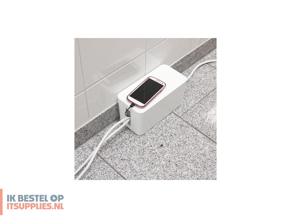 3337040-logilink_kab0061_kabelbeheersysteem_kabeldoos_wit_1_stuks