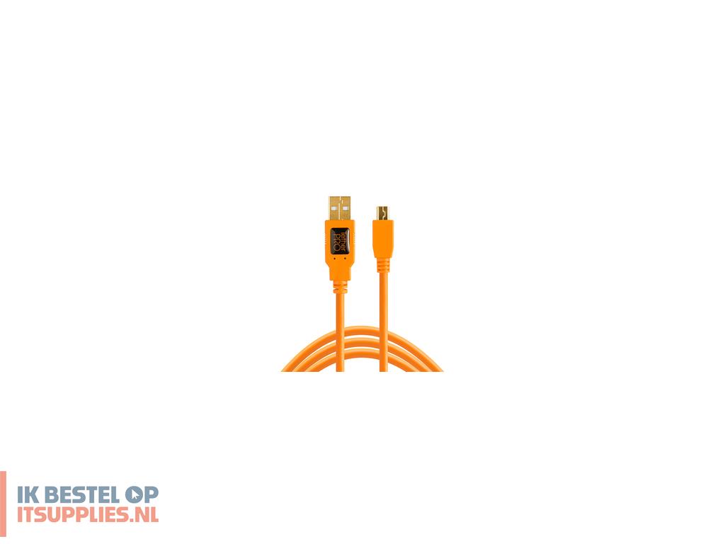 1625364-tether_tools_cu5451_usb-kabel_usb_20_4-6_m_usb_a_mini-usb_b_0-48_gbits_oranje