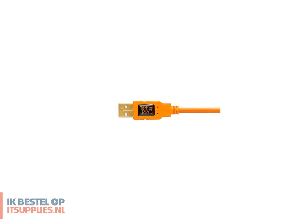 1632693-tether_tools_cu5451_usb-kabel_usb_20_4-6_m_usb_a_mini-usb_b_0-48_gbits_oranje