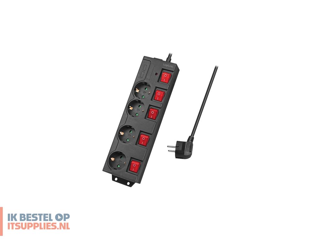 3428655-logilink_lps251_power_uitbreiding_1-5_m_4_ac-uitgangen_binnen_zwart