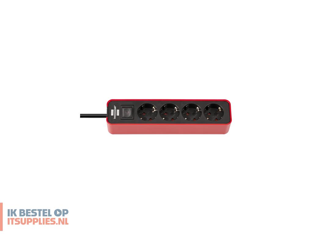 1534284-brennenstuhl_1153240070_power_uitbreiding_1-5_m_4_ac-uitgangen_binnen_zwart-_rood
