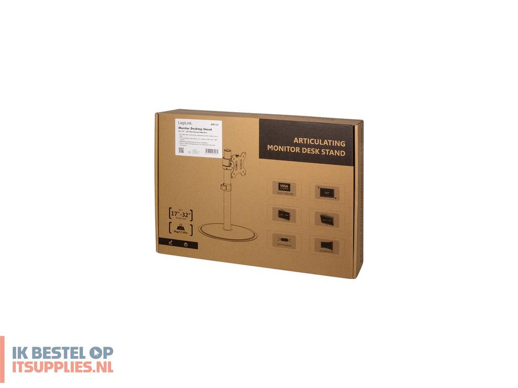 4730988-logilink_bp0110_flat_panel_bureau_steun_81-3_cm_32_zwart