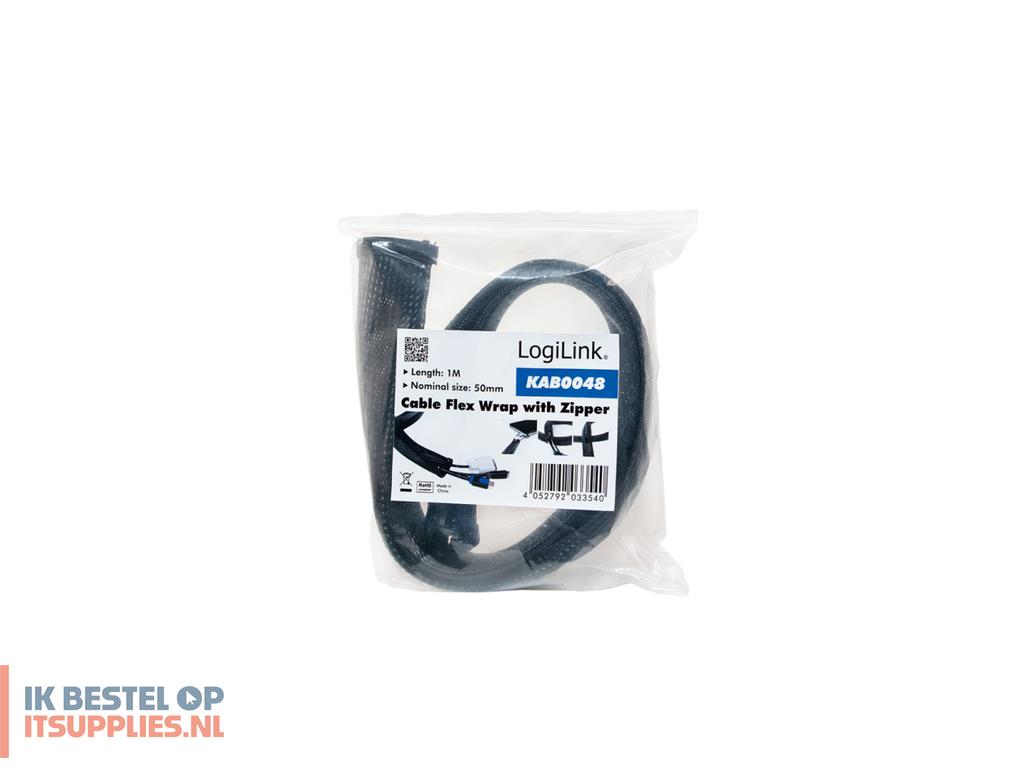 3440876-logilink_kab0074_kabelkous_grijs