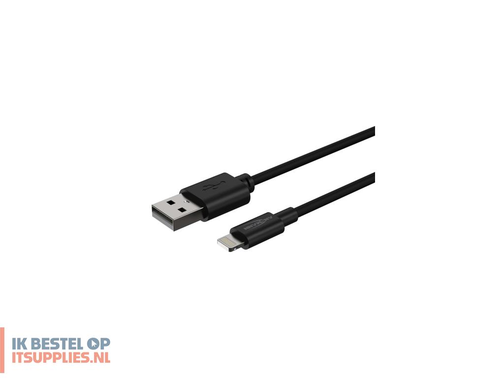 0048190-ansmann_1700-0131_lightning-kabel_1_m_zwart
