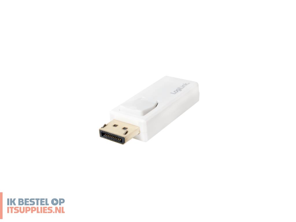 2047350-logilink_cv0100_tussenstuk_voor_kabels_displayport_hdmi_wit