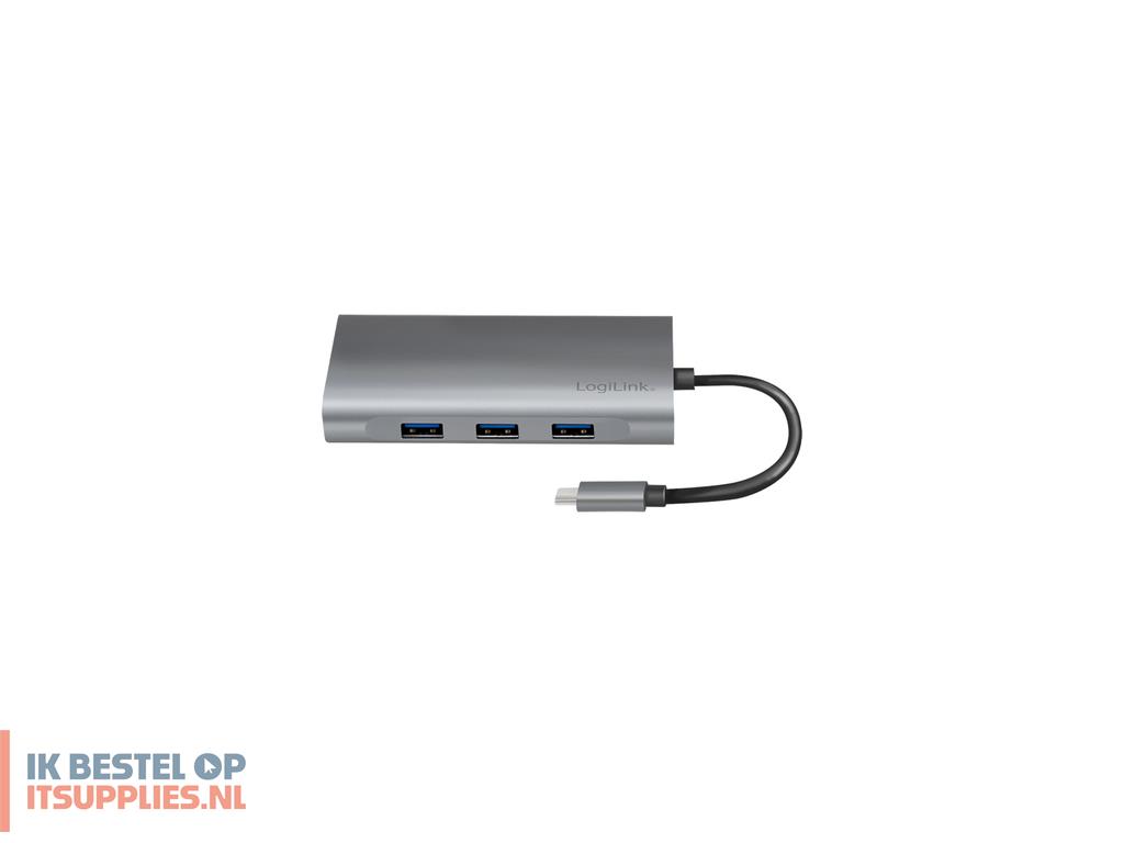 5309577-logilink_ua0383_laptop_dock_poortreplicator_bedraad_usb_32_gen_1_31_gen_1_type-c_zilver