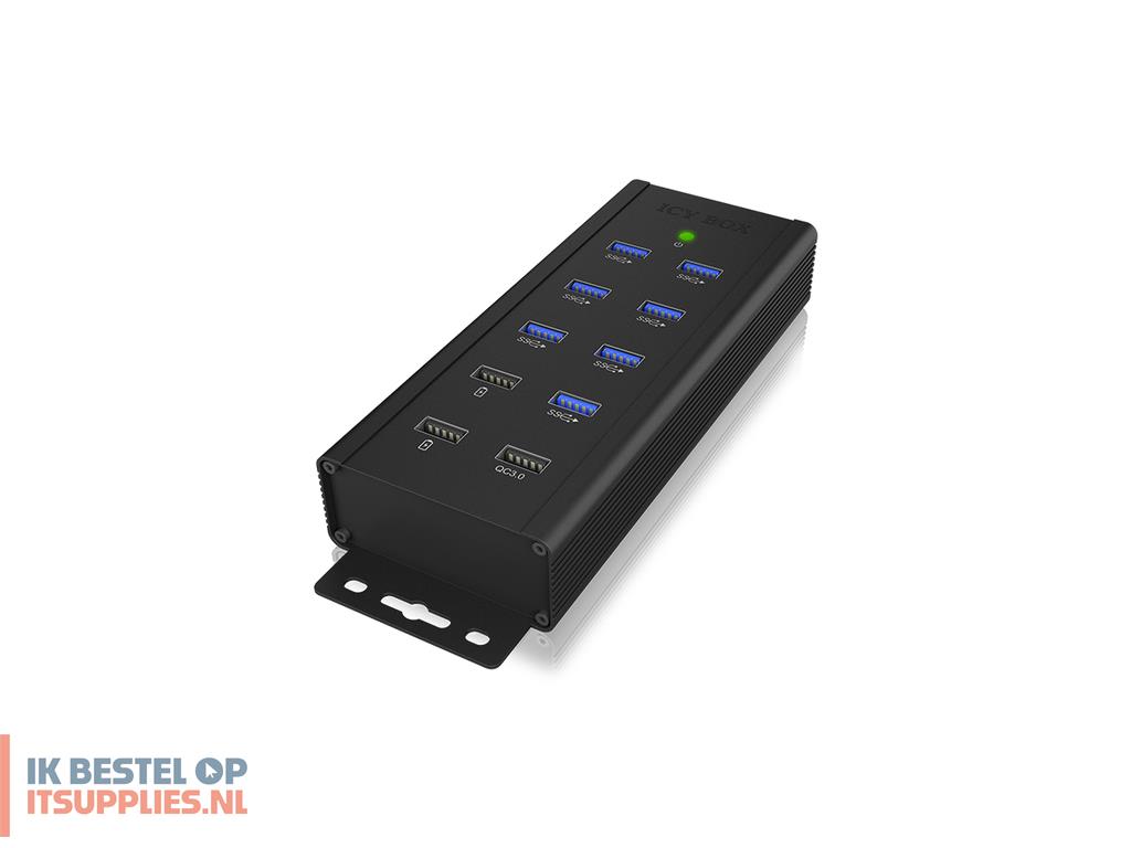 0240910-icy_box_ib-hub1703-qc3_usb_32_gen_1_31_gen_1_type-b_5000_mbits_zwart