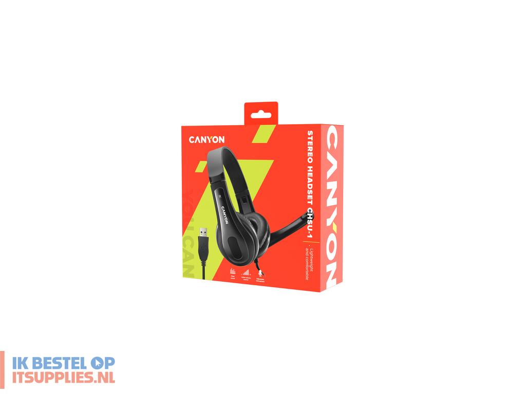 1610951-canyon_cns-chsu1b_hoofdtelefoonheadset_bedraad_hoofdband_oproepenmuziek_usb_type-a_zwart