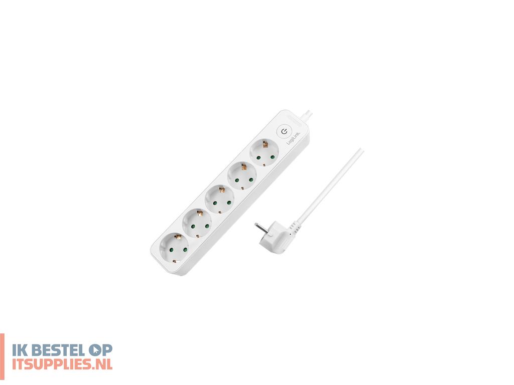3206657-logilink_lps246_power_uitbreiding_1-5_m_5_ac-uitgangen_binnen_wit