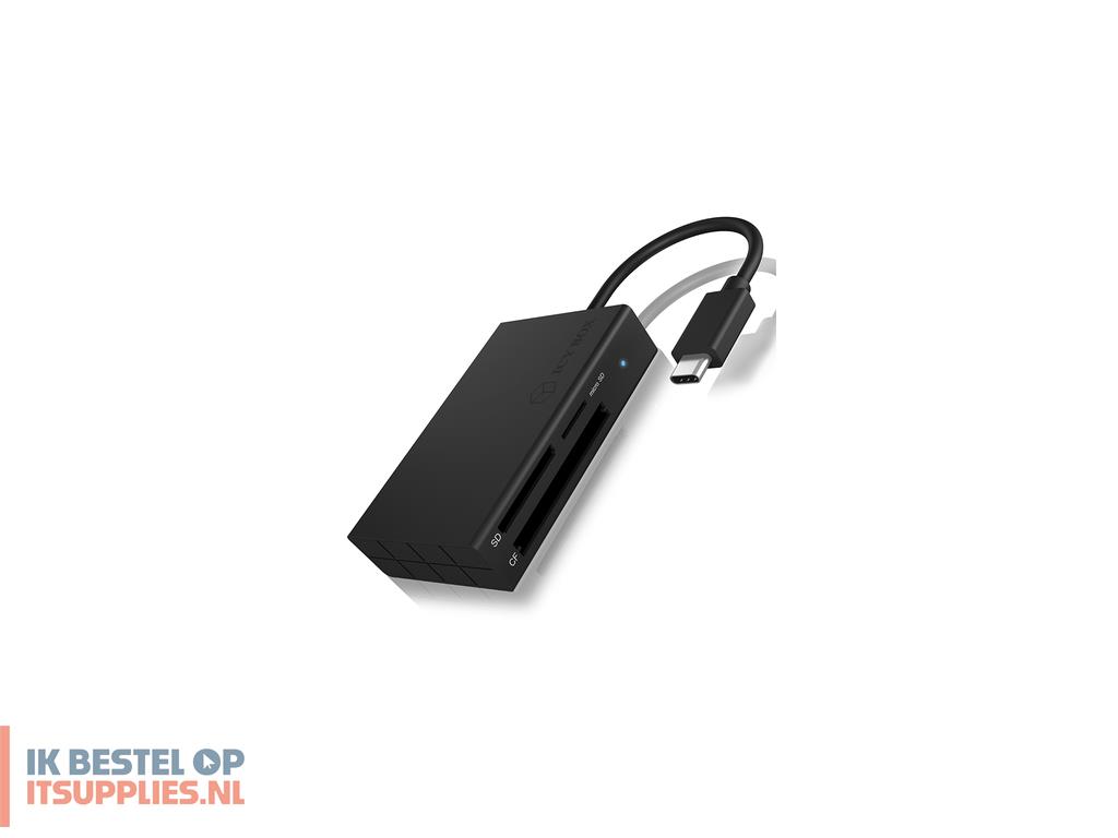 3215827-icy_box_ib-cr401-c3_geheugenkaartlezer_usb_32_gen_1_31_gen_1_type-c_zwart