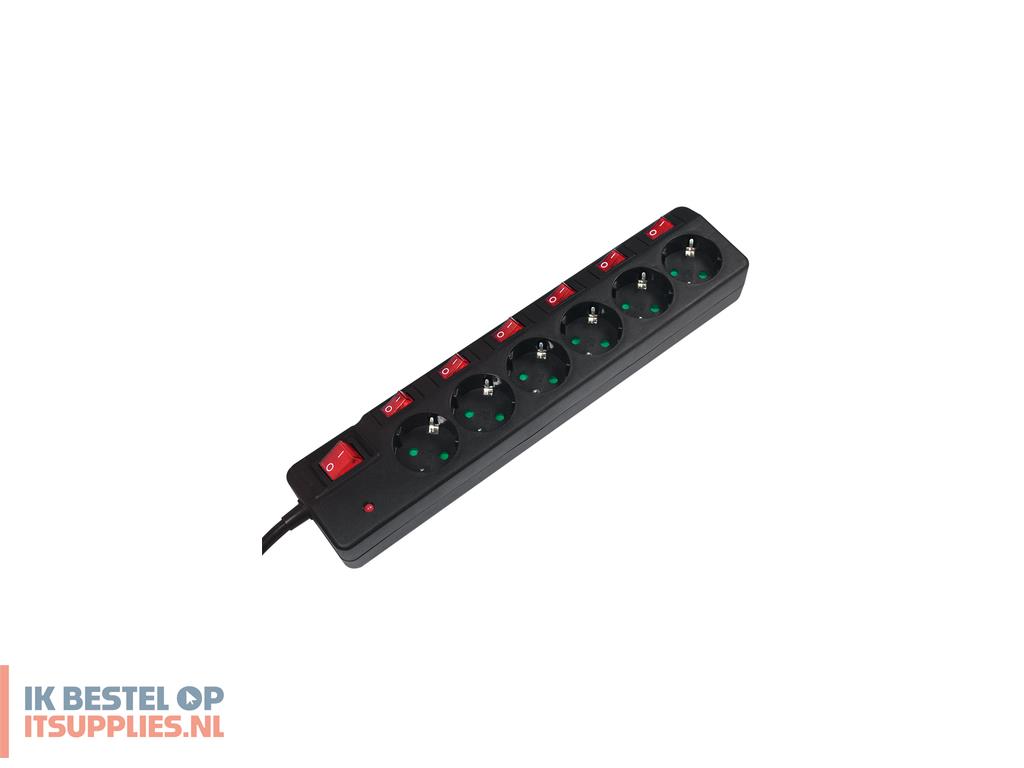 3056226-logilink_lps233_power_uitbreiding_1-5_m_6_ac-uitgangen_binnen_zwart