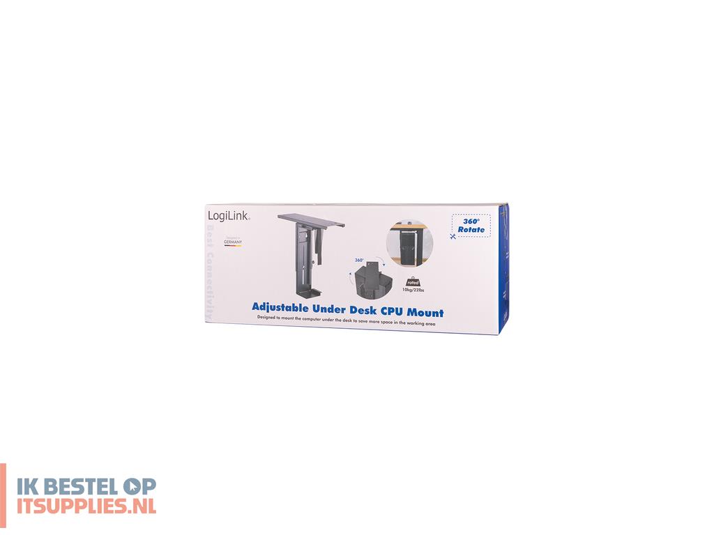 0355564-logilink_eo0004_cpu-houder_bureau-gemonteerde_cpu-houder_zwart