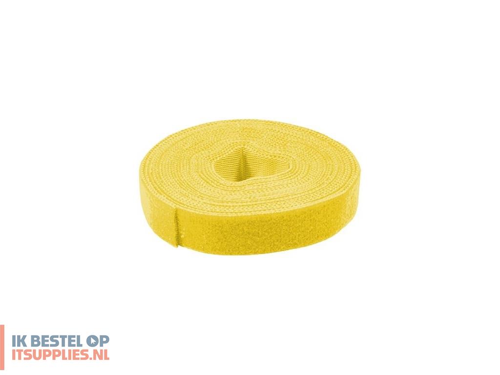 1528123-logilink_kab0051_kabelklem_geel_1_stuks