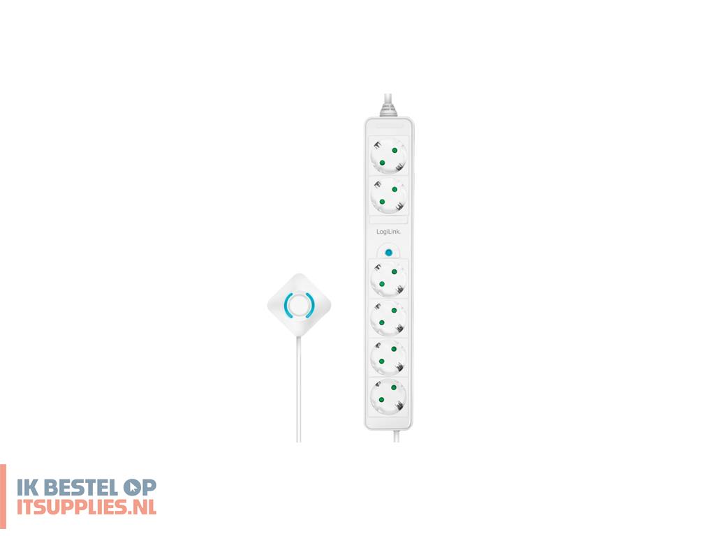 3102641-logilink_lps271_power_uitbreiding_1-5_m_6_ac-uitgangen_binnen_wit