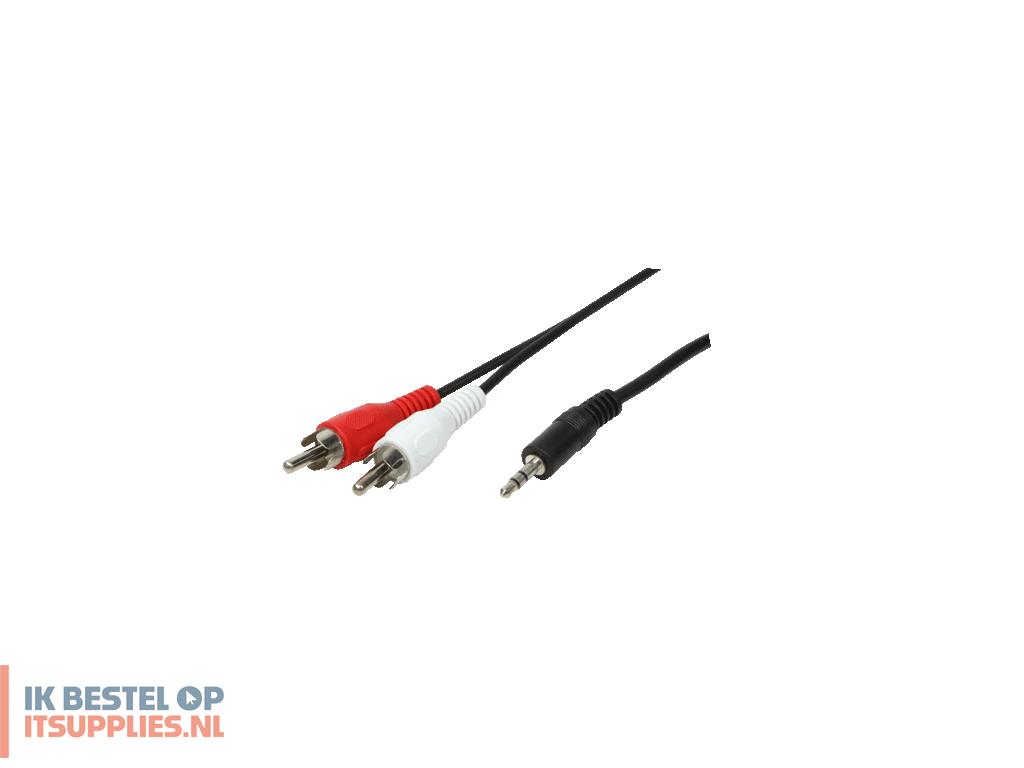 4917262-logilink_1x35mm_-_2xrca-_15m_audio_kabel_1-5_m_35mm_zwart