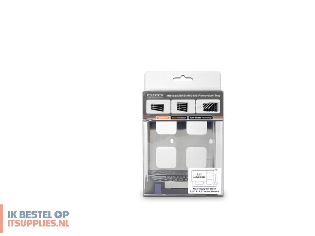 0046808-icy_dock_mb453tray-2b_drive_bay_panel_opslagschijflade_zwart-_metallic