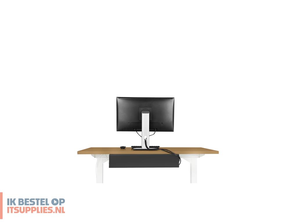 1739216-logilink_kab0070_kabelbeheersysteem_bureau_kabelgoot_zwart_1_stuks