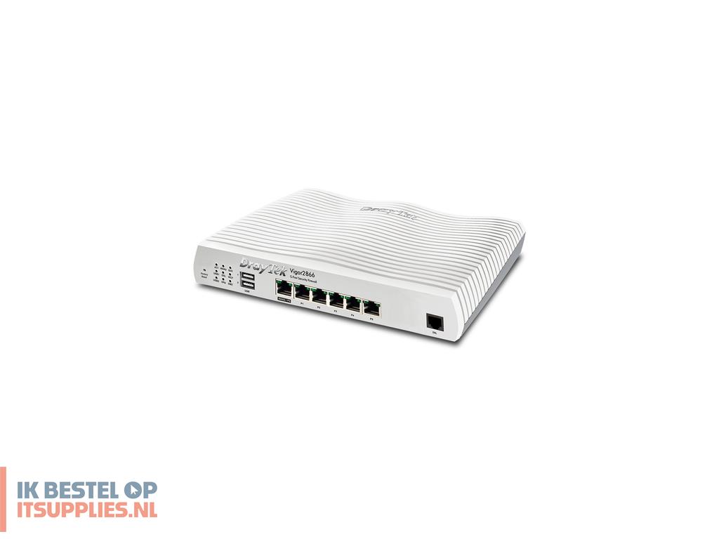 3108801-draytek_vigor_2866_gfast_modem-firewall_bedrade_router_gigabit_ethernet_grijs
