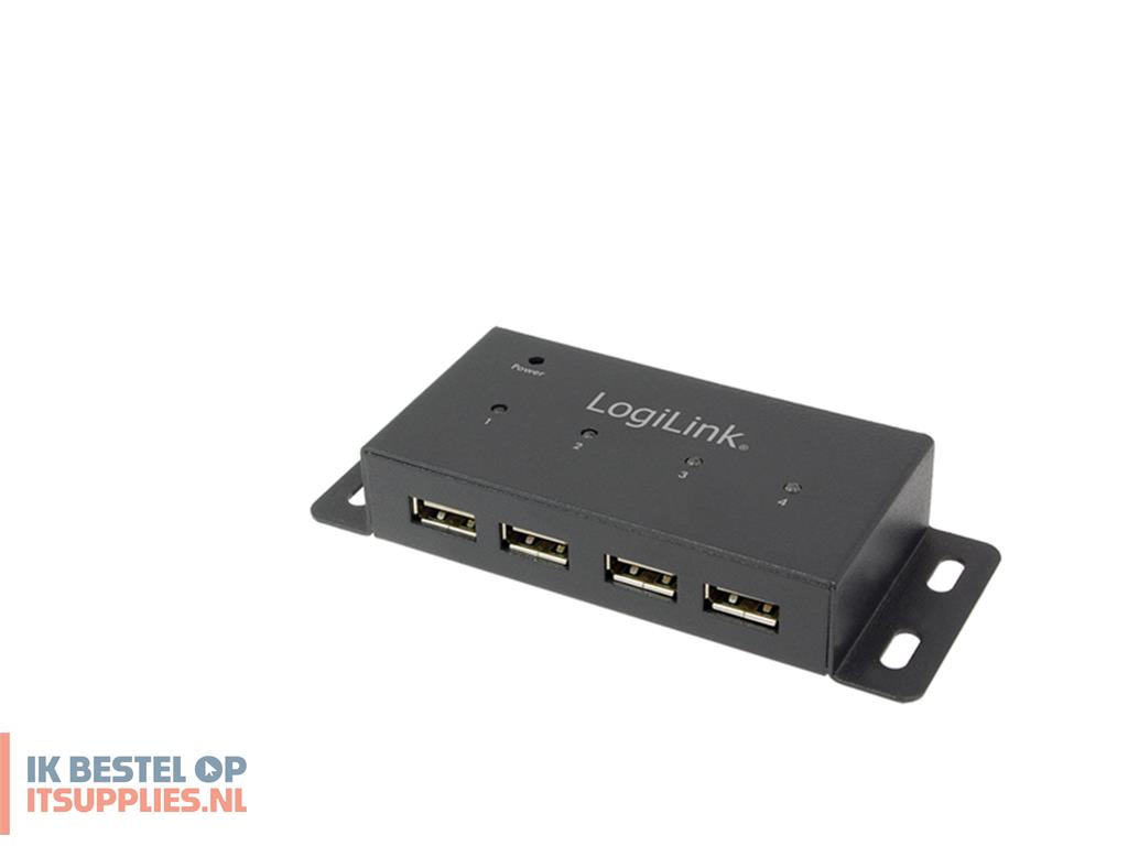 0450008-logilink_ua0141a_interface_hub_480_mbits_zwart