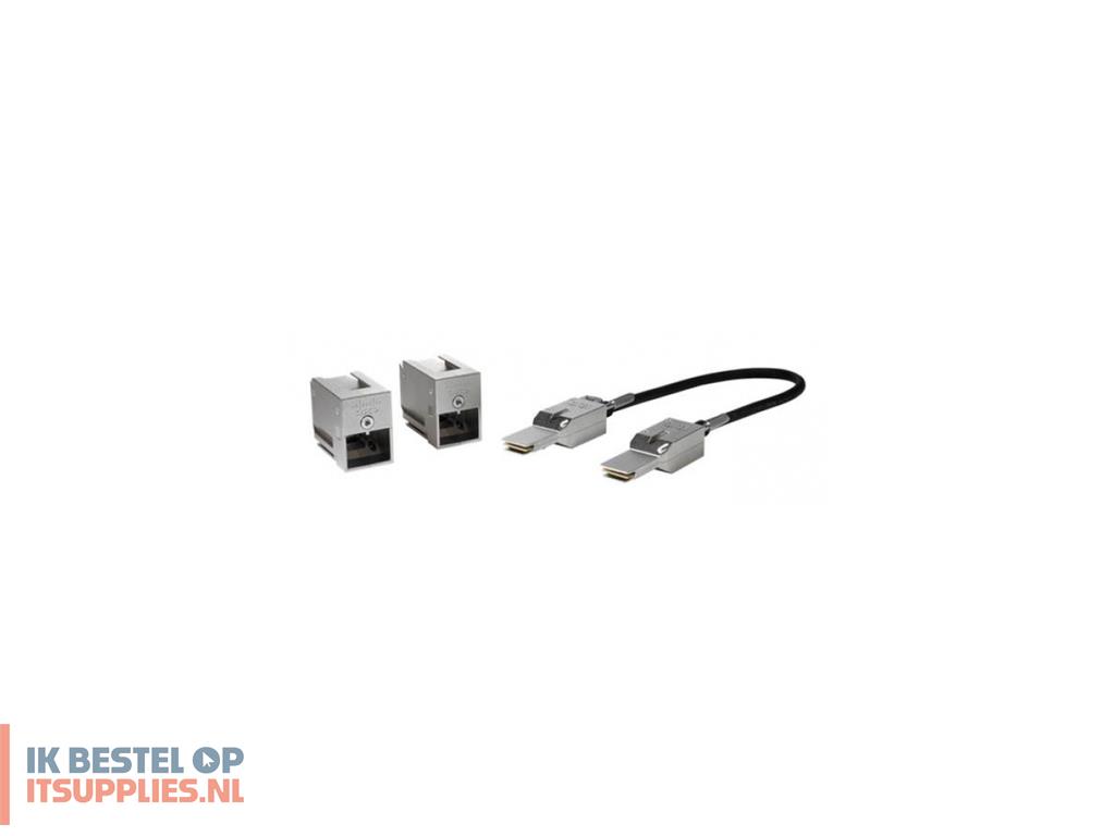 0118203-cisco_c9200-stack-kit_infiniband_en_glasvezelkabel_0-5_m_sfp_zwart-_grijs