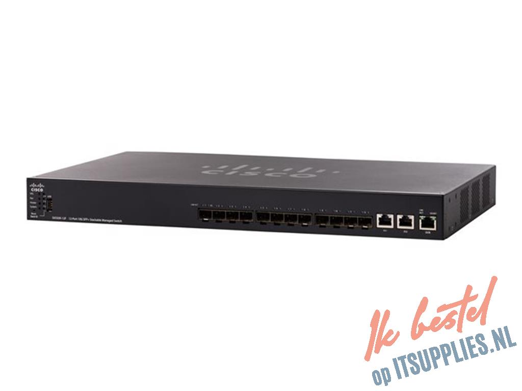 Cisco 550X Series SX550X-12F - switch - 12 poorten - Beheerd - rack-uitvoering