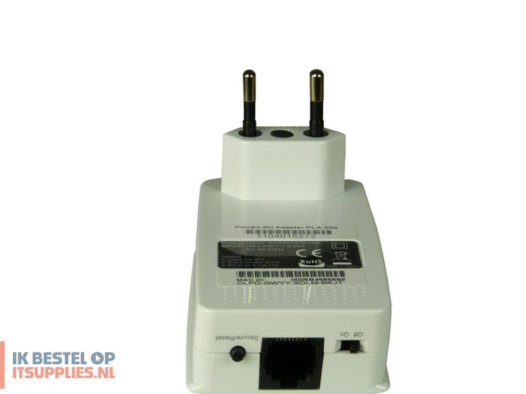 0203555-inter-tech_pla-200_200_mbits_ethernet_lan_wit_1_stuks