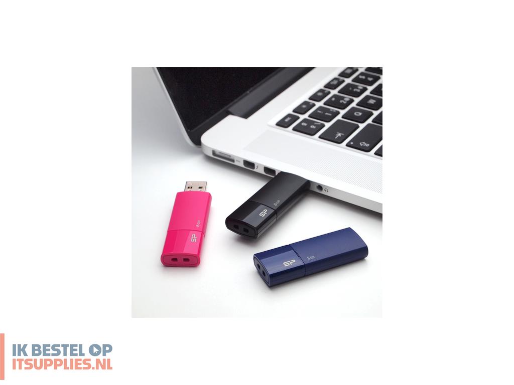 5754230-silicon_power_ultima_u05_usb_flash_drive_8_gb_usb_type-a_20_zwart