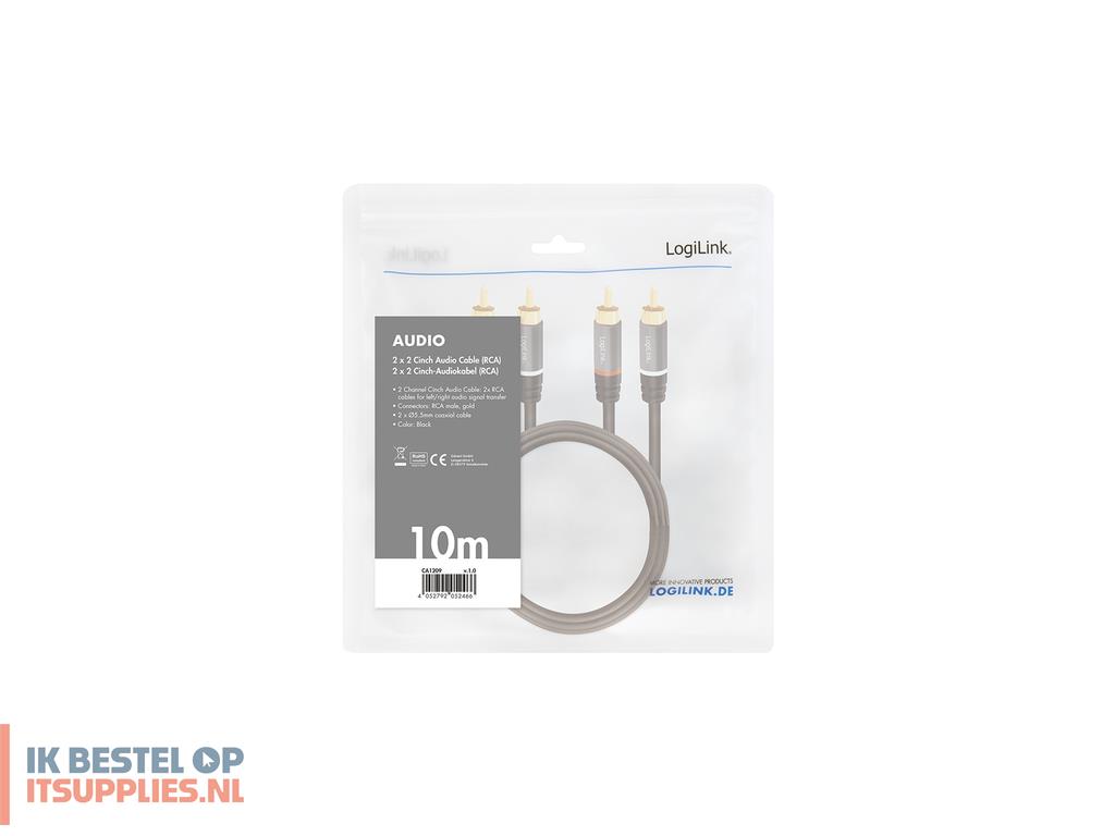 5057044-logilink_ca1209_audio_kabel_10_m_2_x_rca_zwart
