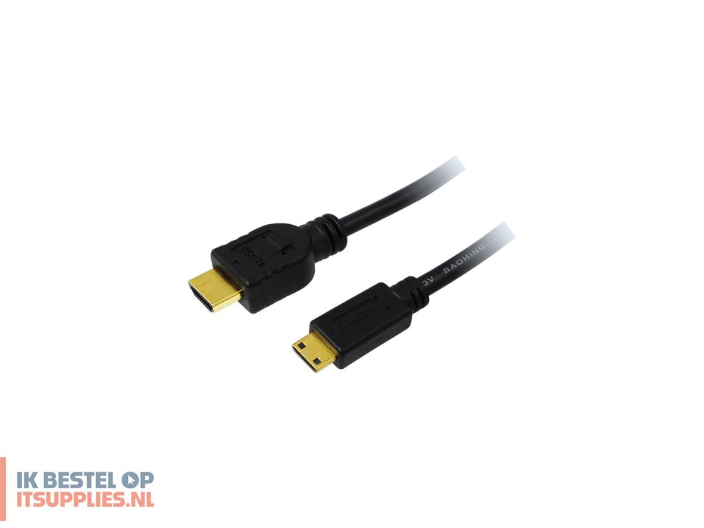 0150304-logilink_ch0022_hdmi_kabel_1-5_m_hdmi_type_a_standaard_hdmi_type_c_mini_zwart
