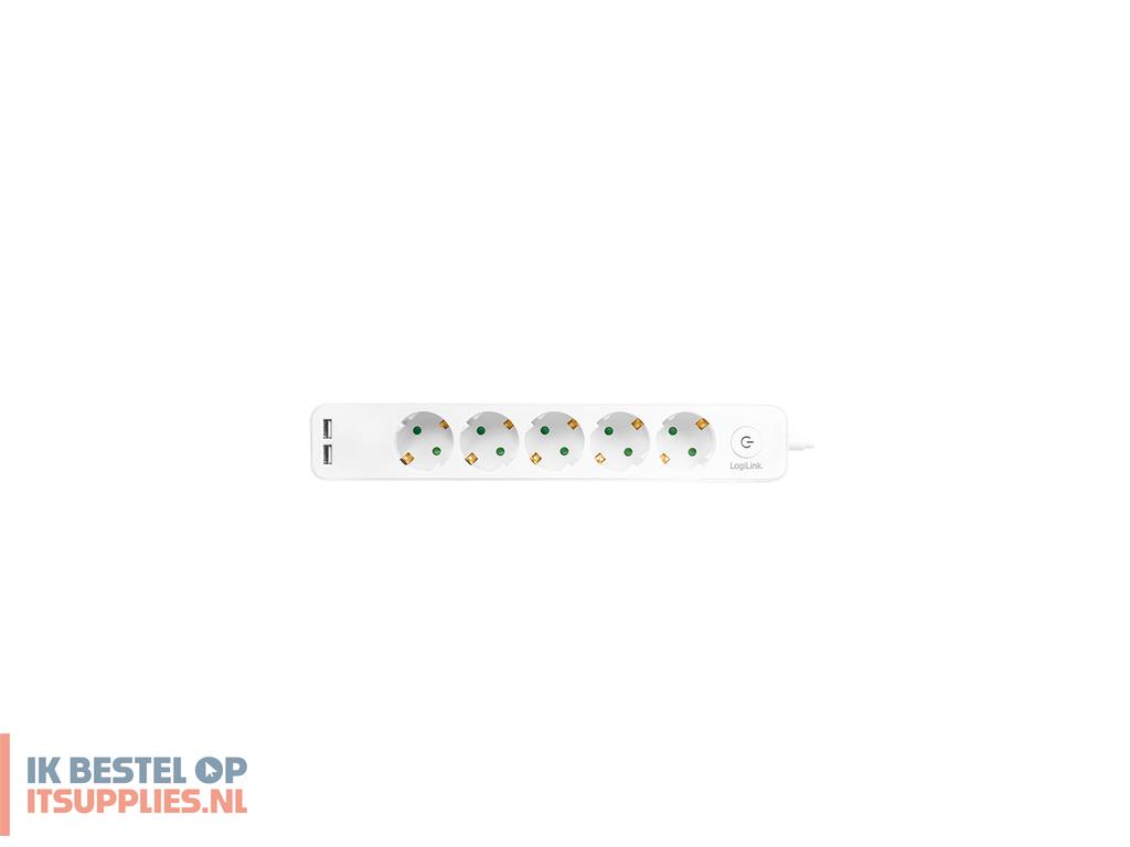1523005-logilink_lps249u_power_uitbreiding_1-5_m_5_ac-uitgangen_binnen_wit
