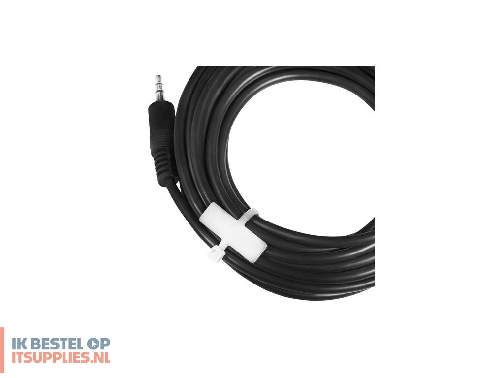 0053592-logilink_kab0069_kabelbeheersysteem_bureau_kabelbindmontage_transparant_100_stuks