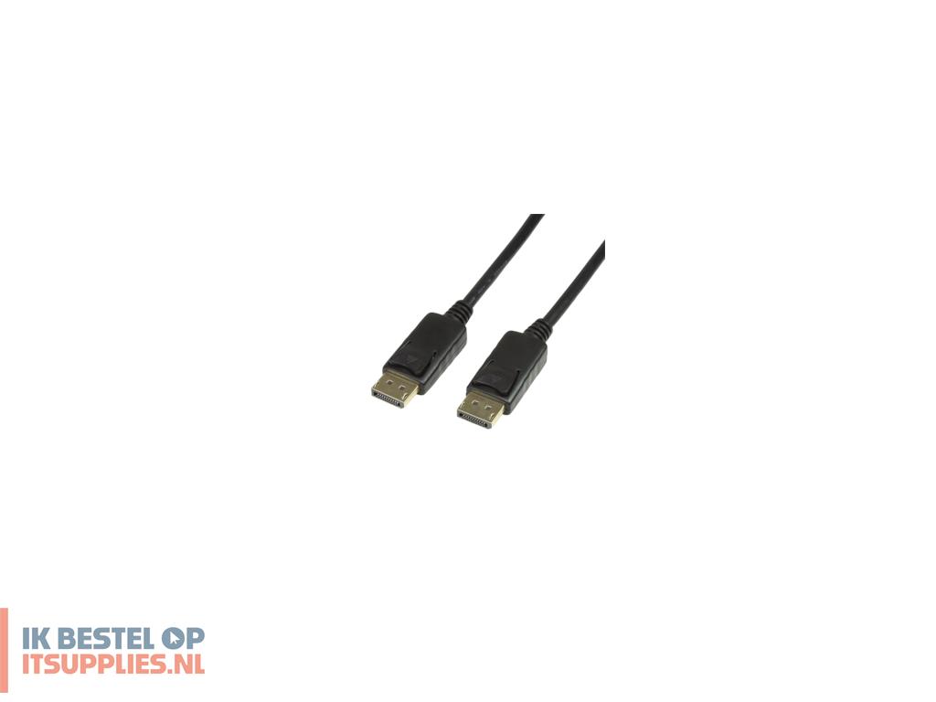 0513634-logilink_cv0074_displayport_kabel_5_m_zwart