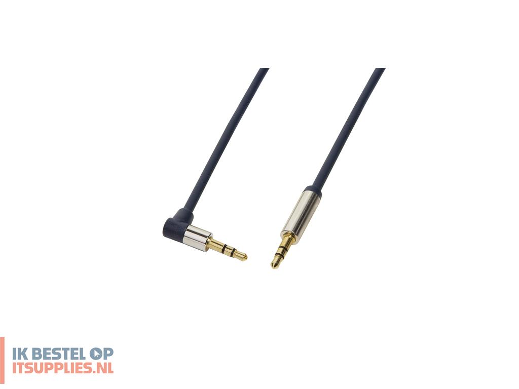 4750470-logilink_35mm_-_35mm_3m_audio_kabel_3-5_m_blauw