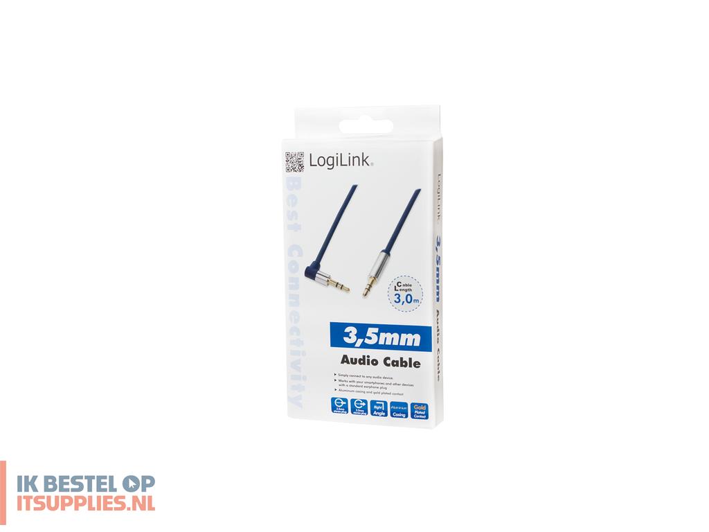4756621-logilink_35mm_-_35mm_3m_audio_kabel_3-5_m_blauw