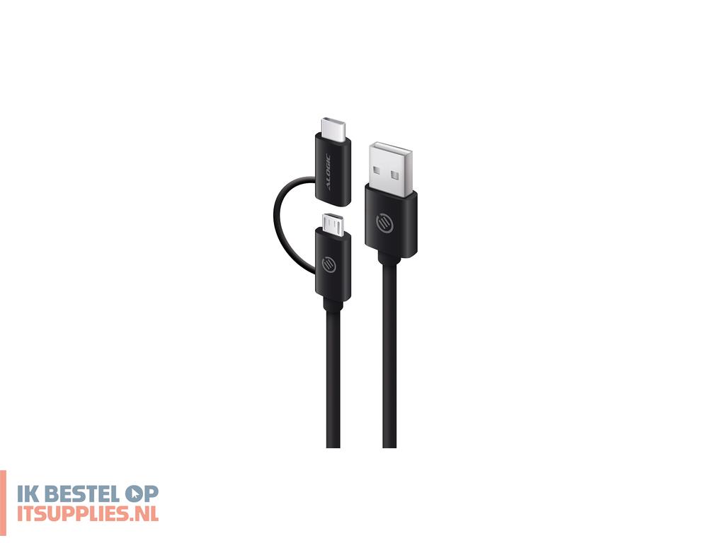 1638547-alogic_u2cmc-01blk_usb-kabel_usb_20_usb_a_micro-usb_b_zwart