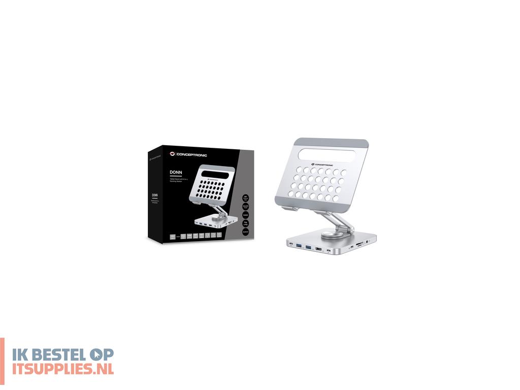 5038507-conceptronic_donn26g_multimediawagen_-steun_zilver_tablet_multimedia-standaard