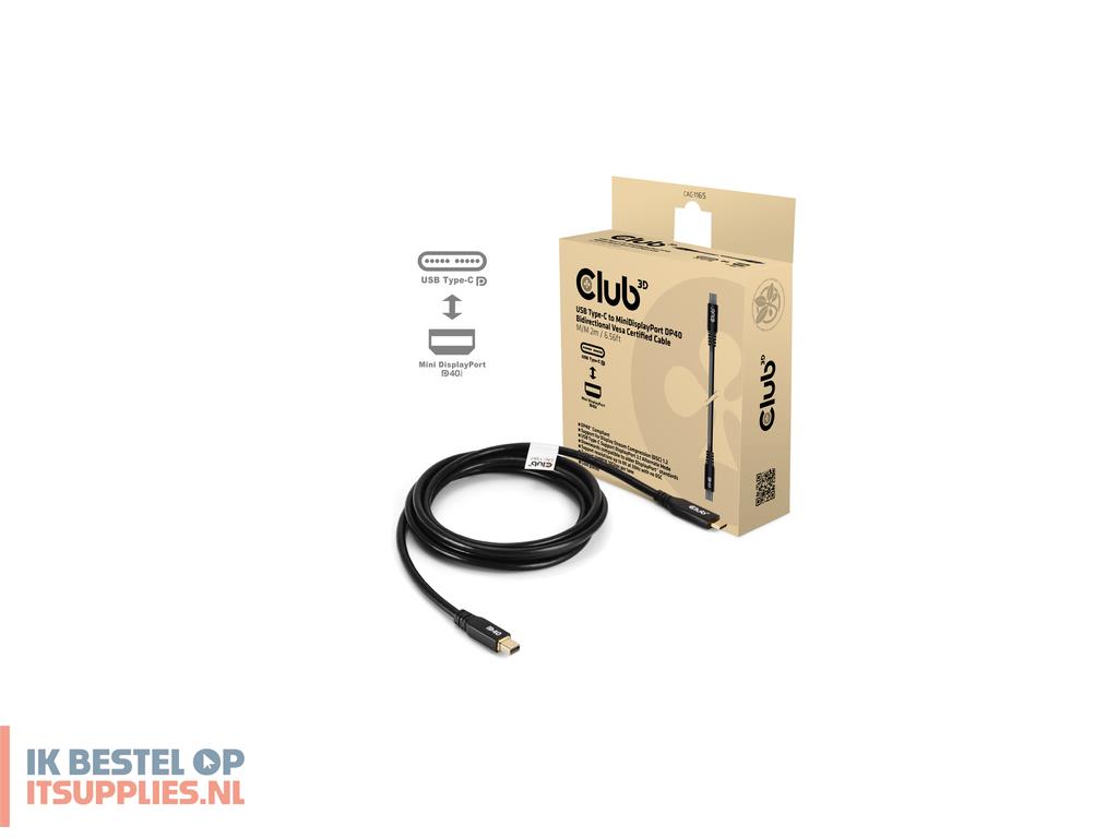 0513477-club3d_cac-1561_displayport_kabel_2_m_mini_displayport_usb_type-c_zwart