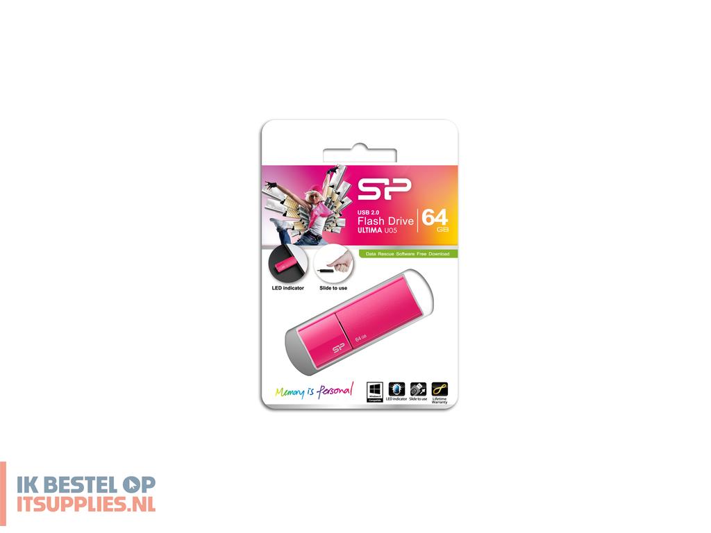 0648356-silicon_power_ultima_u05_usb_flash_drive_64_gb_usb_type-a_20_zwart