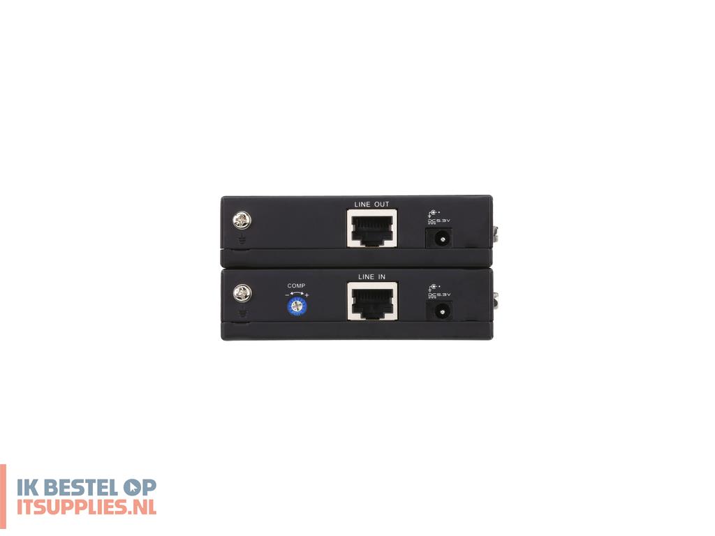 3442212-aten_ve150a_audiovideo_extender_av-zender_ontvanger_zwart
